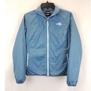 North Face Insulated Waterproof Windproof Lightweight Blue Jacket Size XS